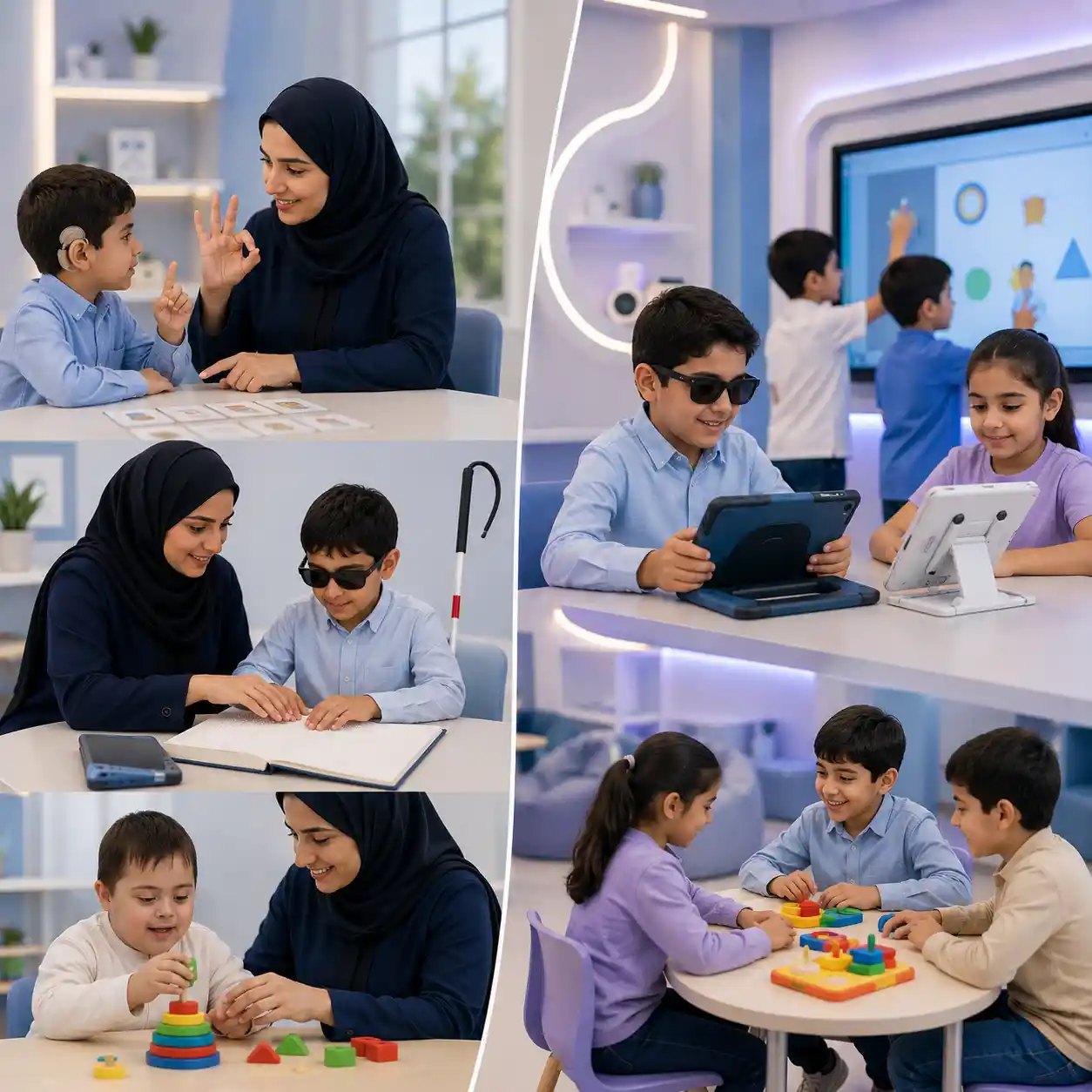 دبلوم تربية خاصة المتقدم – مسار الإعاقات الثلات