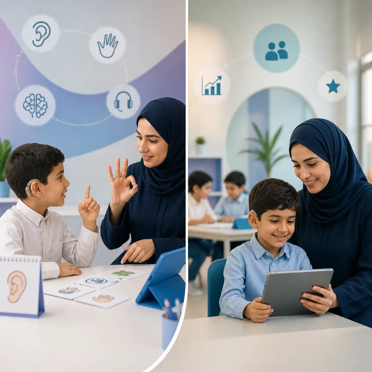دورة أساسيات ومهارات التعامل مع الإعاقة السمعية
