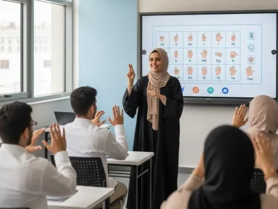 دورة لغة الإشارة