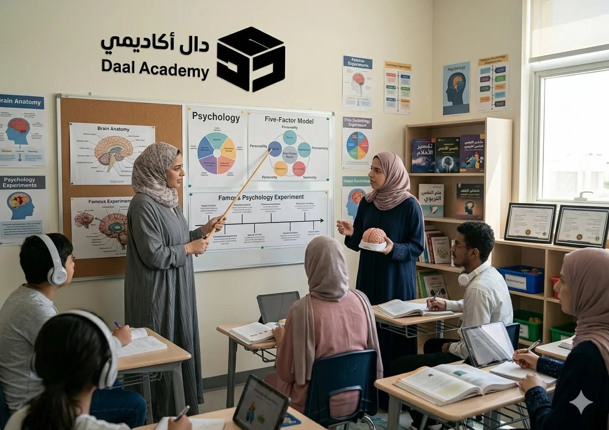 تعلم علم النفس مع دال أكاديمي: دليلك الشامل لفهم الذات والآخرين
